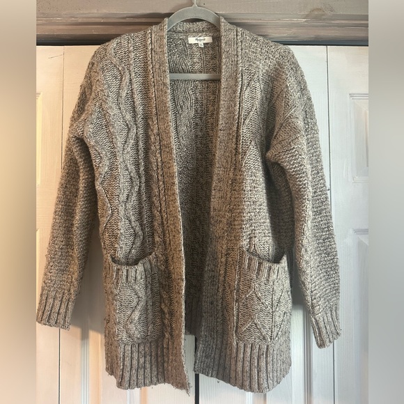 Marled Panelstitch Cardigan - Picture 2 of 4